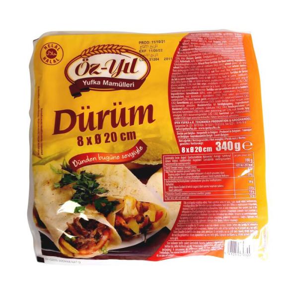 Öz Yil Tortillas Dürüm 340g (20 cm)