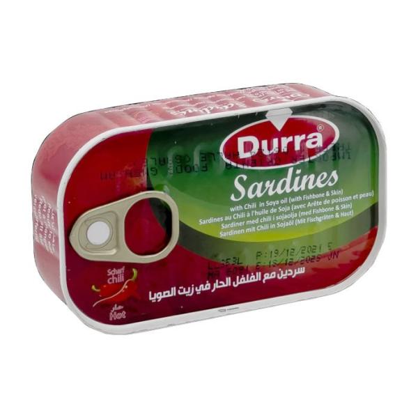 Durra Sardinen (scharf) 125g
