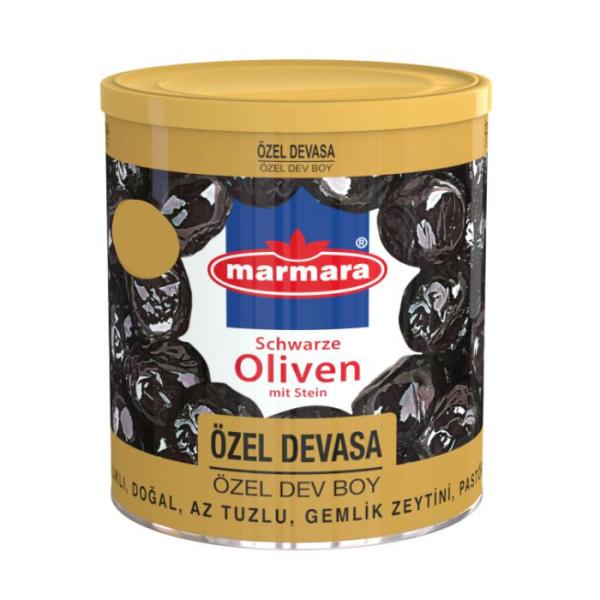 Marmara Schwarze Oliven (große) 400g Özel Devasa