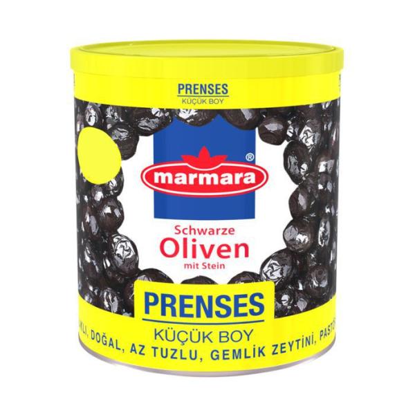 Marmara Schwarze Oliven PRENSES 400g