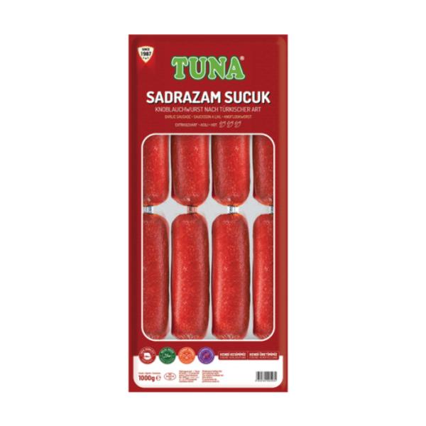 Tuna Knoblauchwurst Sadrazam 1000g (extra scharf)