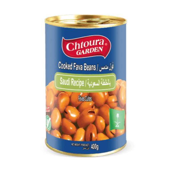 Chtoura Gekochte Saubohnen Saudi 260g
