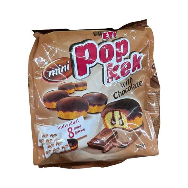 Eti Pop Kek Mini Kuchen mit Schokolade 8-er 144g
