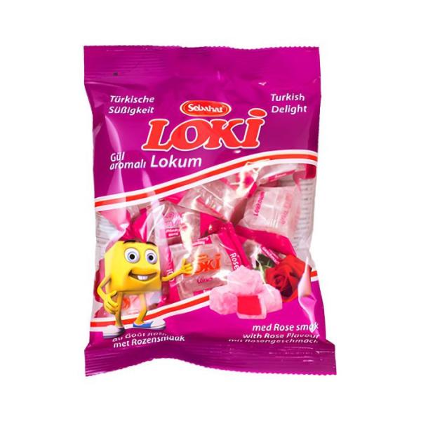 Sebahat Loki turkish Delight mit Rosengeschmack 200g
