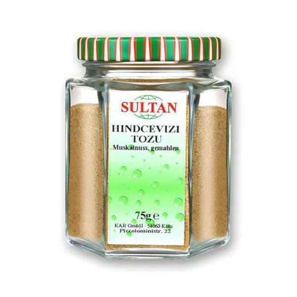 Sultan Muskatnuss gemahlen 75g