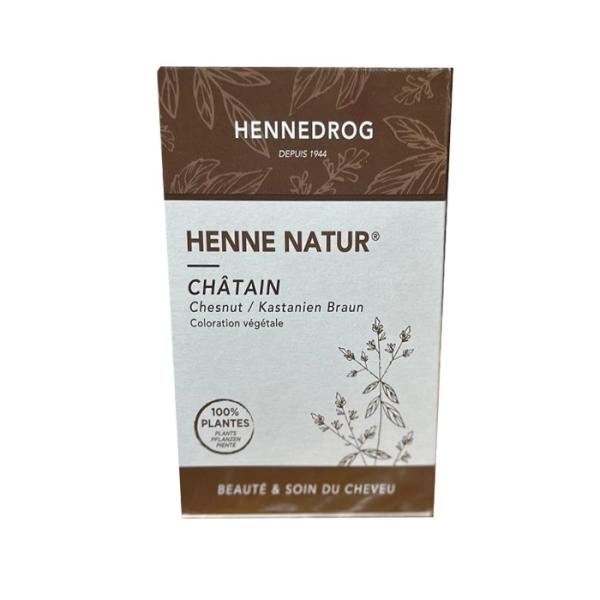 Henna Natur Kastanien braun 90g