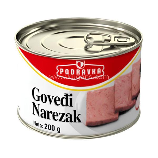 Podravka Rinderfrühstücksfleisch 200g