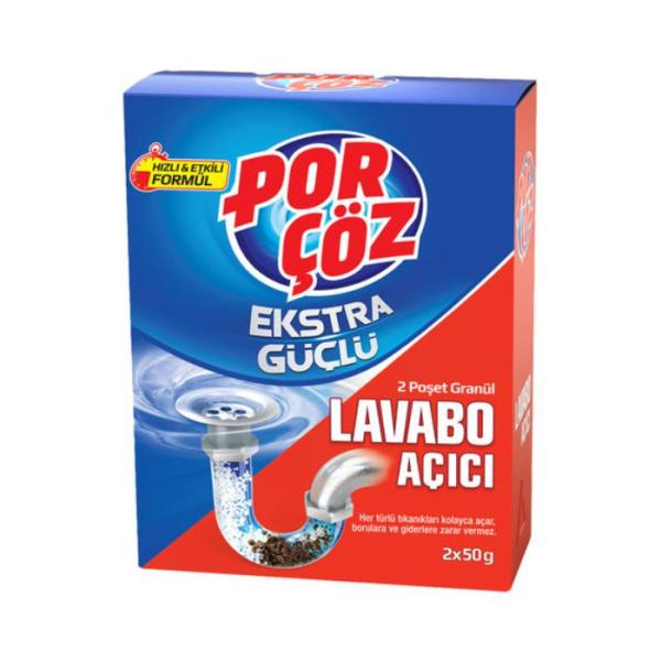 Por Çöz Granül Rohrfrei 2x50g