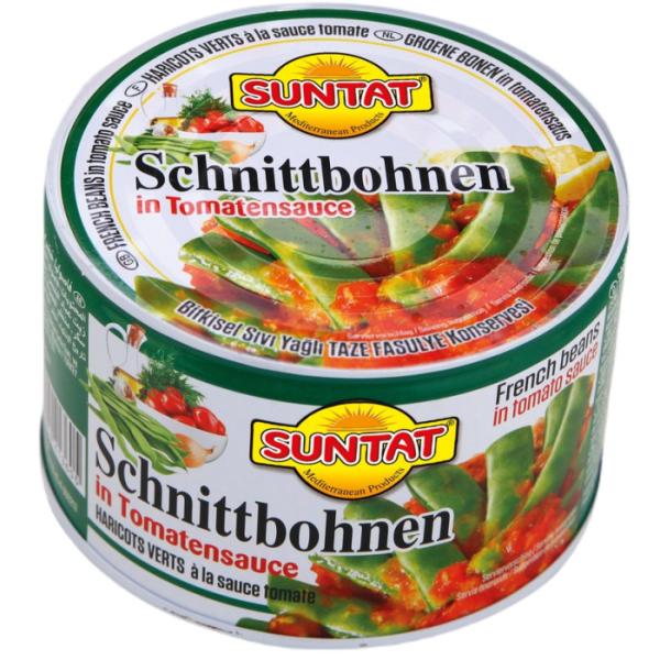 Suntat Schnittbohnen in Tomaten 350g