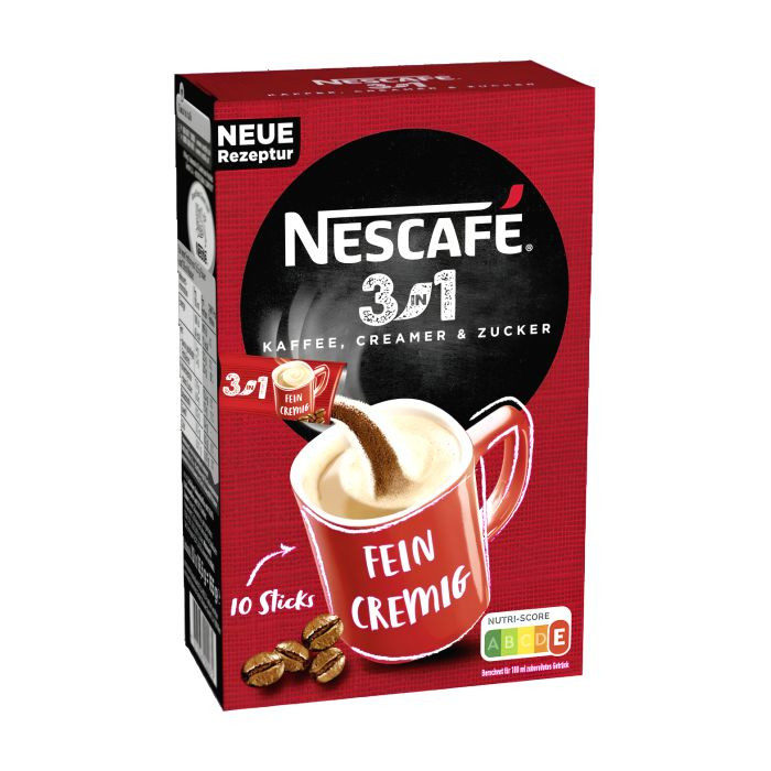 Nescafe 3 in 1 Kaffee 10x16,5g=165g