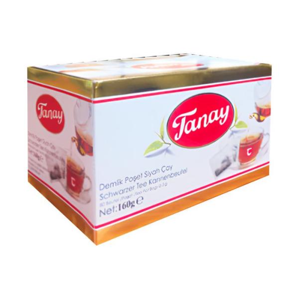 Tanay Schwarztee Kannenbeutel 80x2g=160g