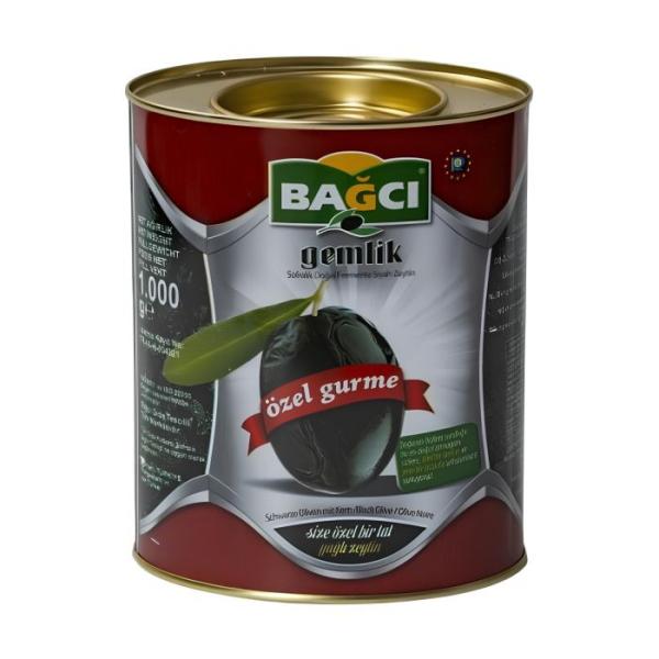 Bağcı Schwarze Oliven 1000g