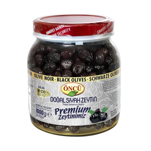 Öncü Schwarze Oliven (2XL-XL) 1000g