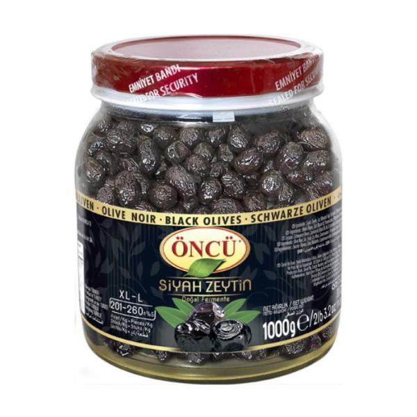 Öncü Schwarze Oliven (XL-L) 1000g