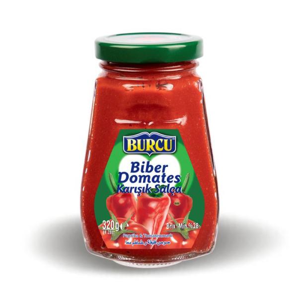 Burcu Paprika & Tomatenmark 320g