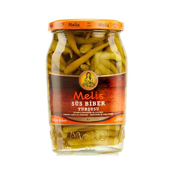 Melis Peperoni in Salzlake (scharf) 352g