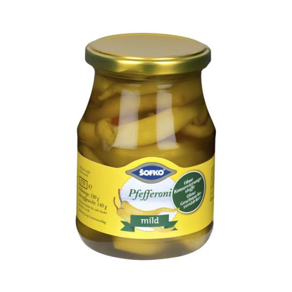 Sofko Pfefferoni (mild) 140g